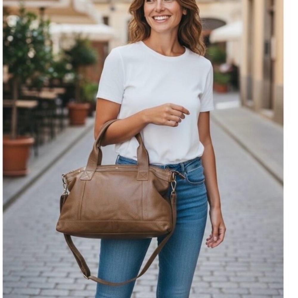 Cuore & Pelle Brand New Italian  leather Amelia handbag - Picture 2 of 10